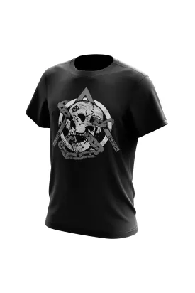 AS 'SKULLCHAIN' TEE - BLACK
