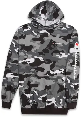 Champion Lightweight Hoodie Big and Tall - Men Pullover Jersey Hoodie Sweatshirt