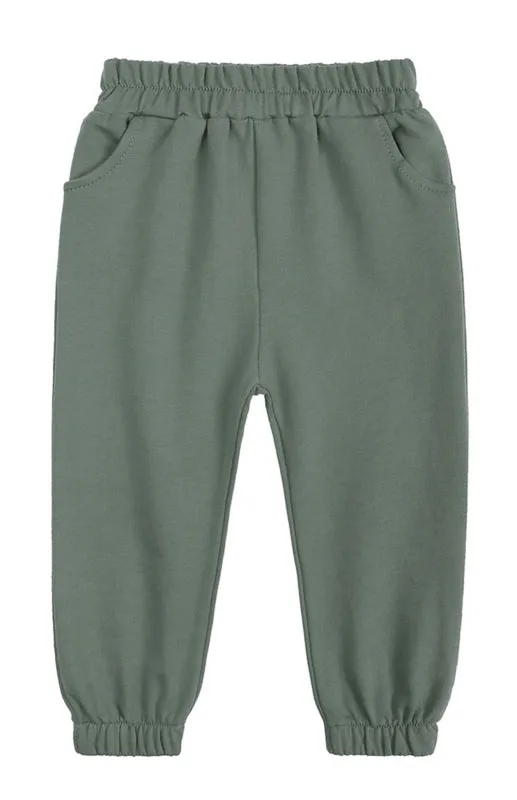 Children's Thickened Brushed Warm Long-Sleeved Trousers Hooded Sweatshirt Set