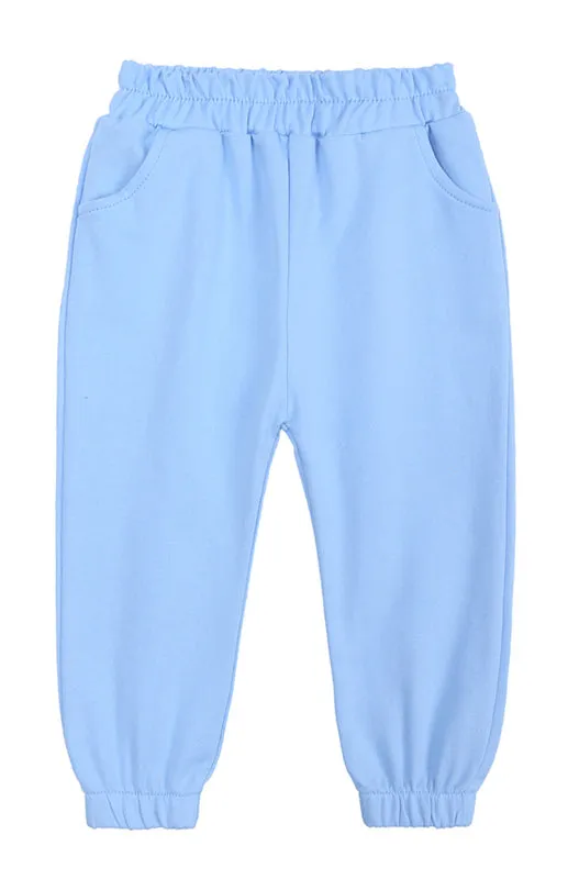 Children's Thickened Brushed Warm Long-Sleeved Trousers Hooded Sweatshirt Set