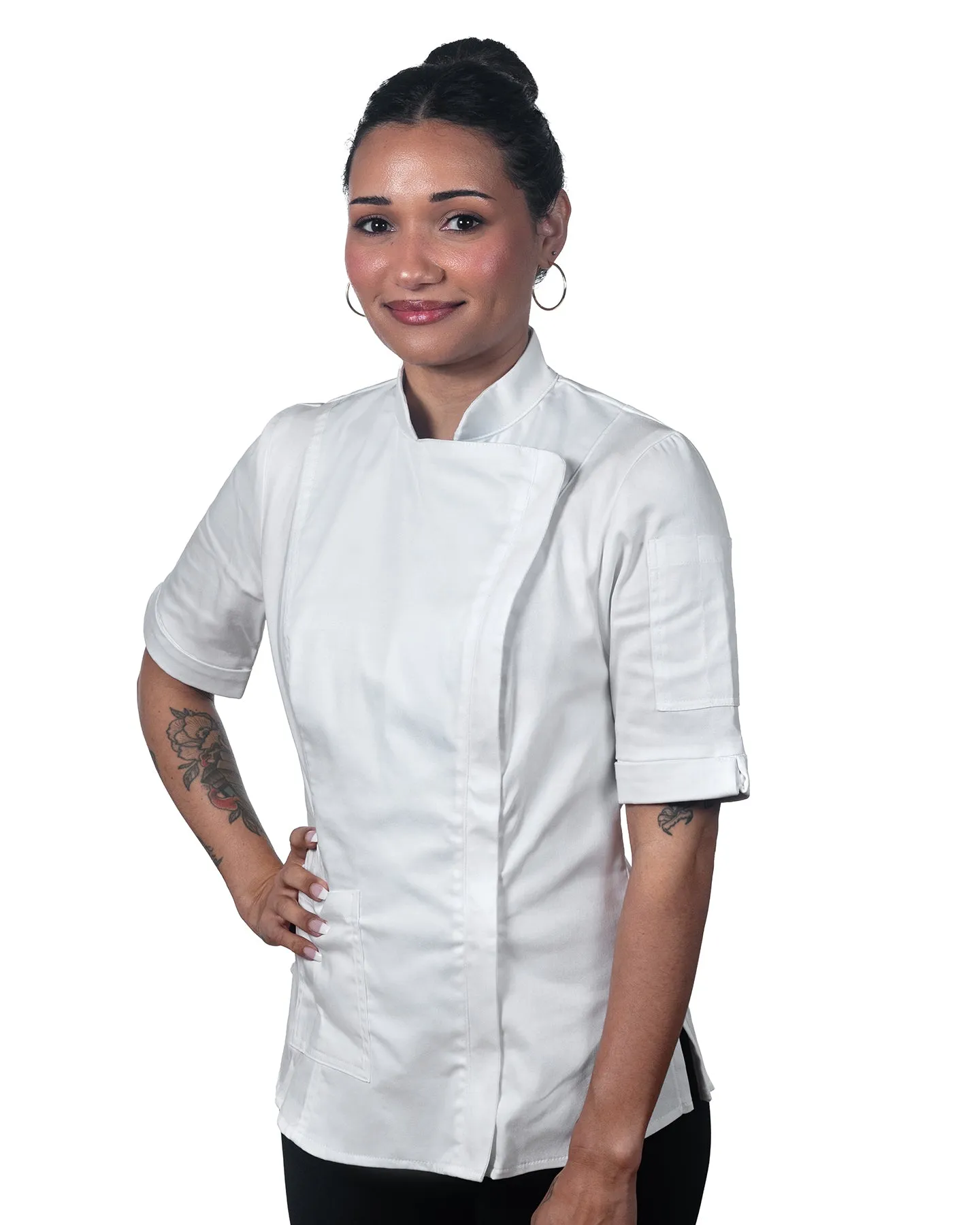 Coconut Women's Fitted Chef Jacket