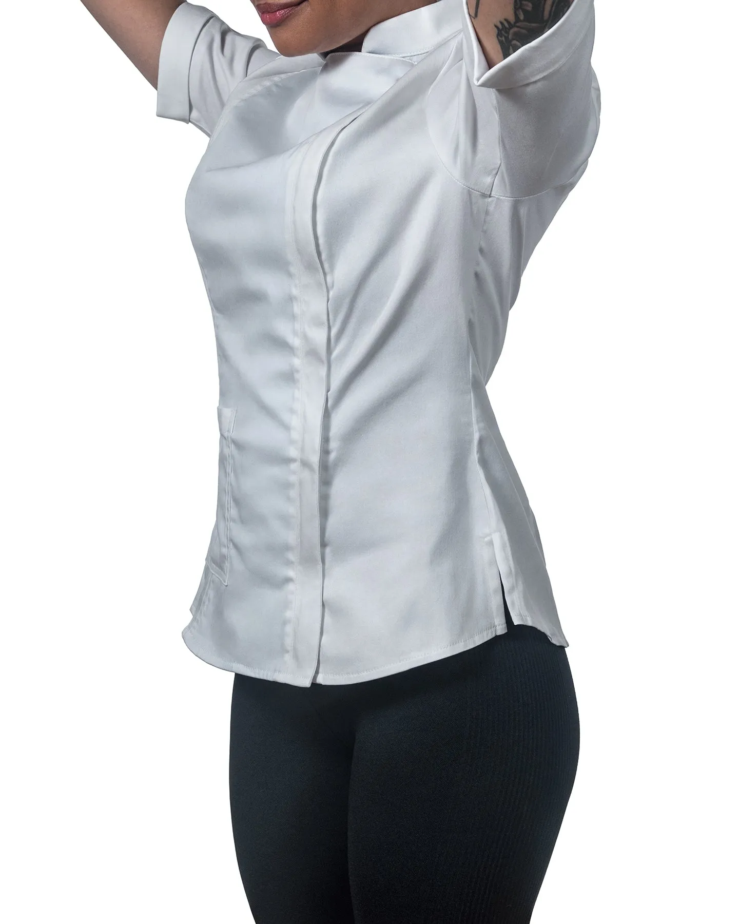 Coconut Women's Fitted Chef Jacket