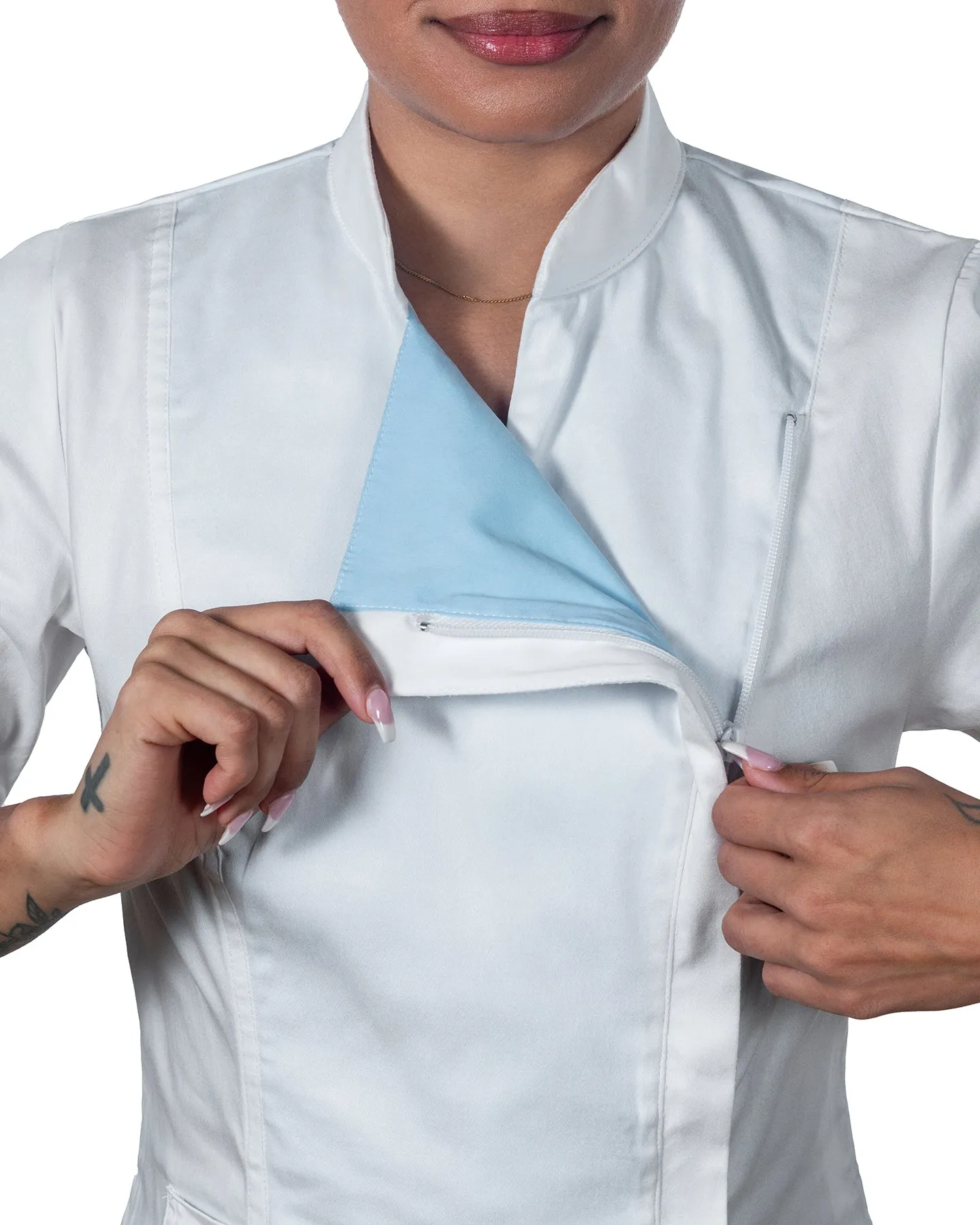 Coconut Women's Fitted Chef Jacket