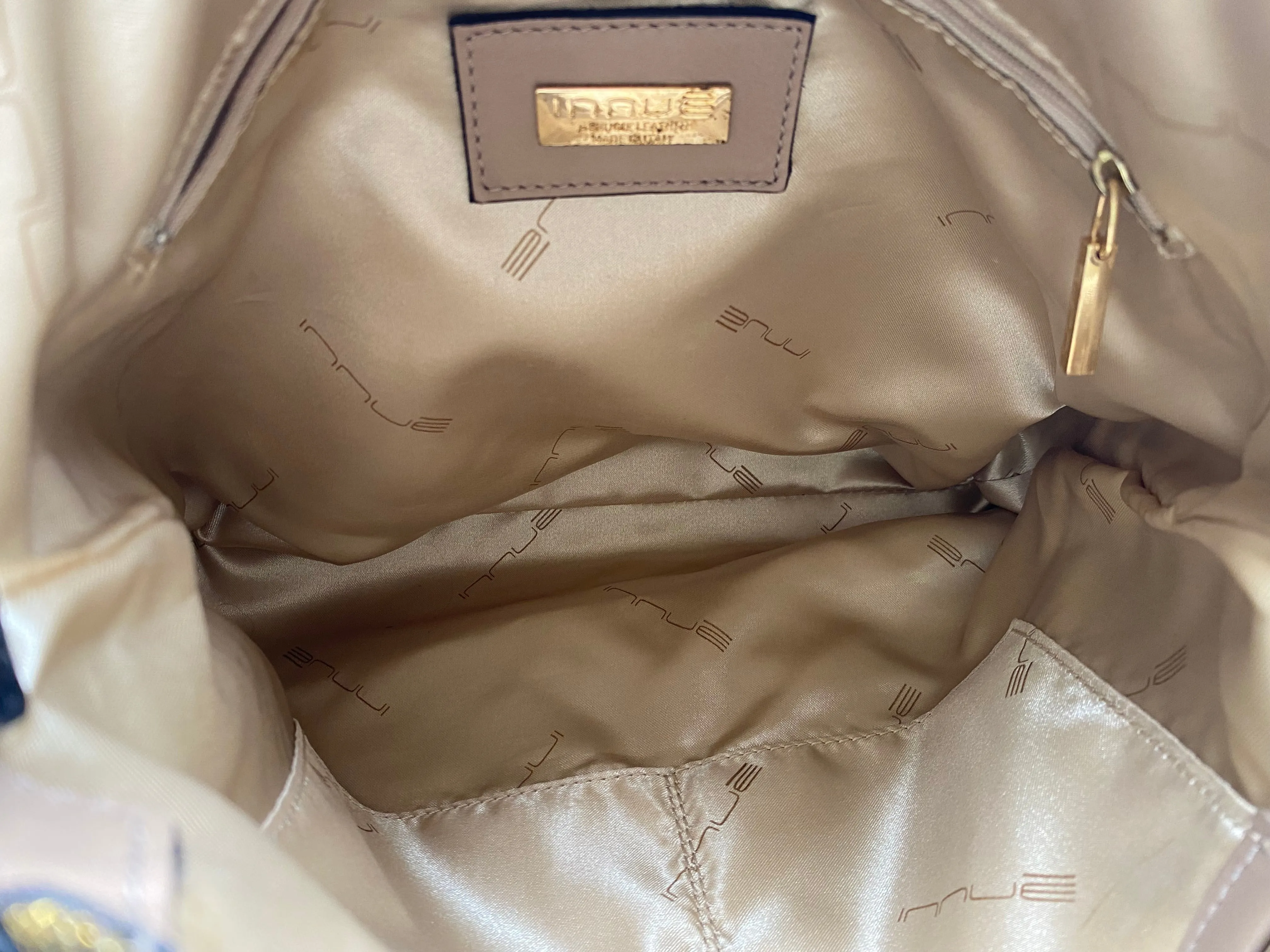 Crossbody Leather By Clothes Mentor, Size: Large