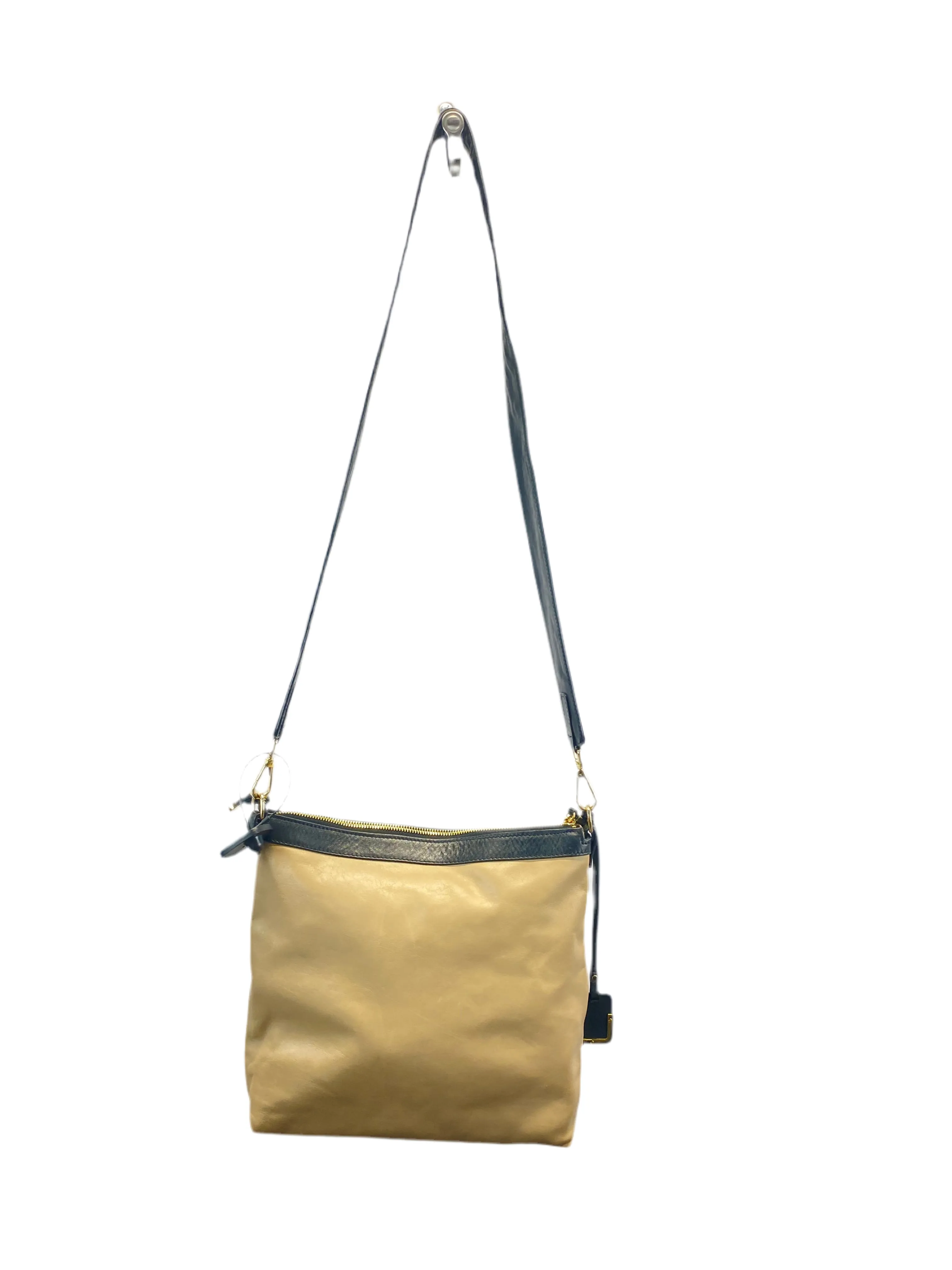 Crossbody Leather By Clothes Mentor, Size: Large
