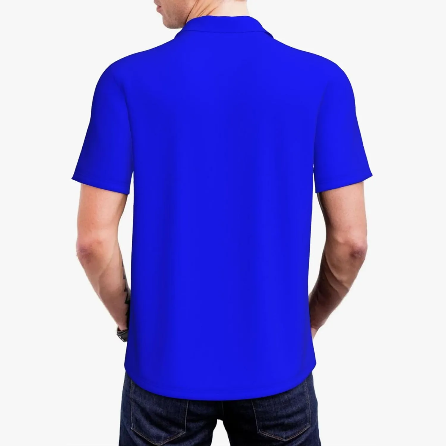 Custom Shirts for Men Customized Polo Shirts with Logo Text Photo Design Your own Valentine's Day Gift