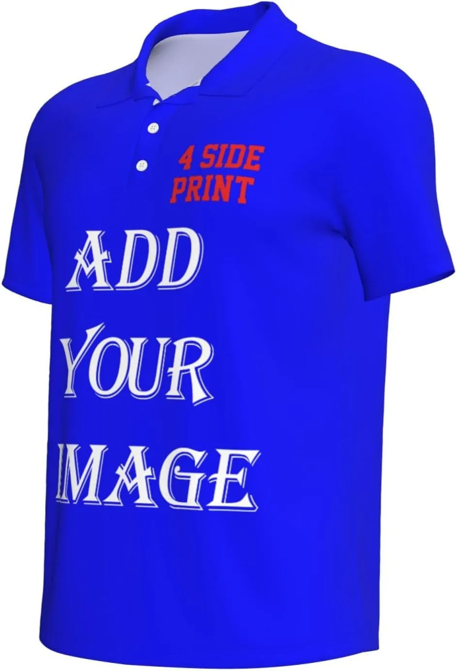 Custom Shirts for Men Customized Polo Shirts with Logo Text Photo Design Your own Valentine's Day Gift