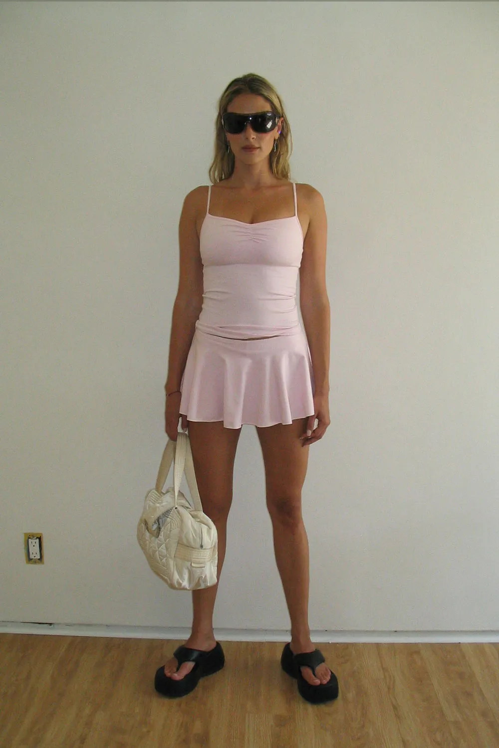 Giselle Tank Top in Icy Pink: Enhanced Comfort and Style