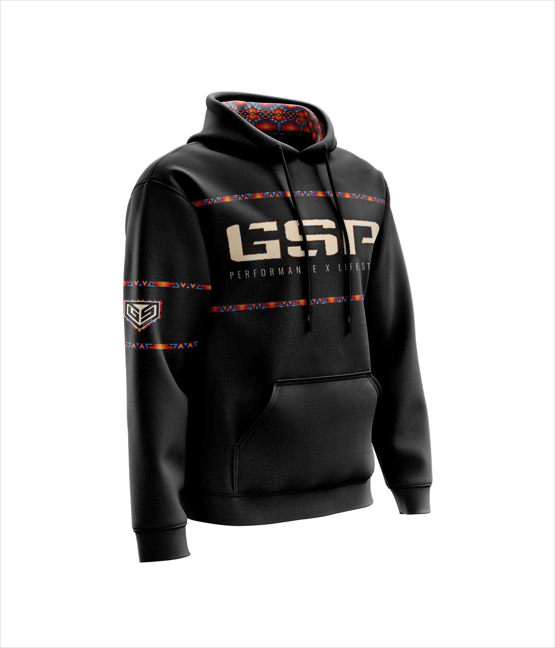 GS Sports Native Fleece Hoodie (stock)