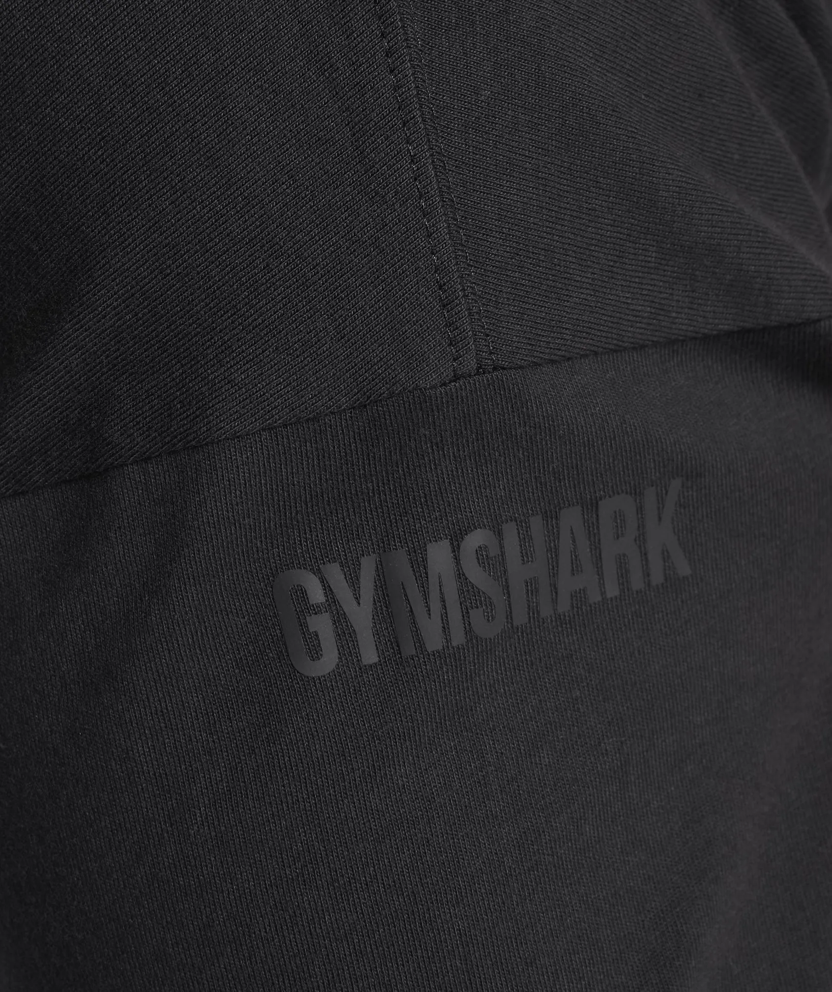 GS x David Laid Oversized Long Sleeve T-Shirt - Black