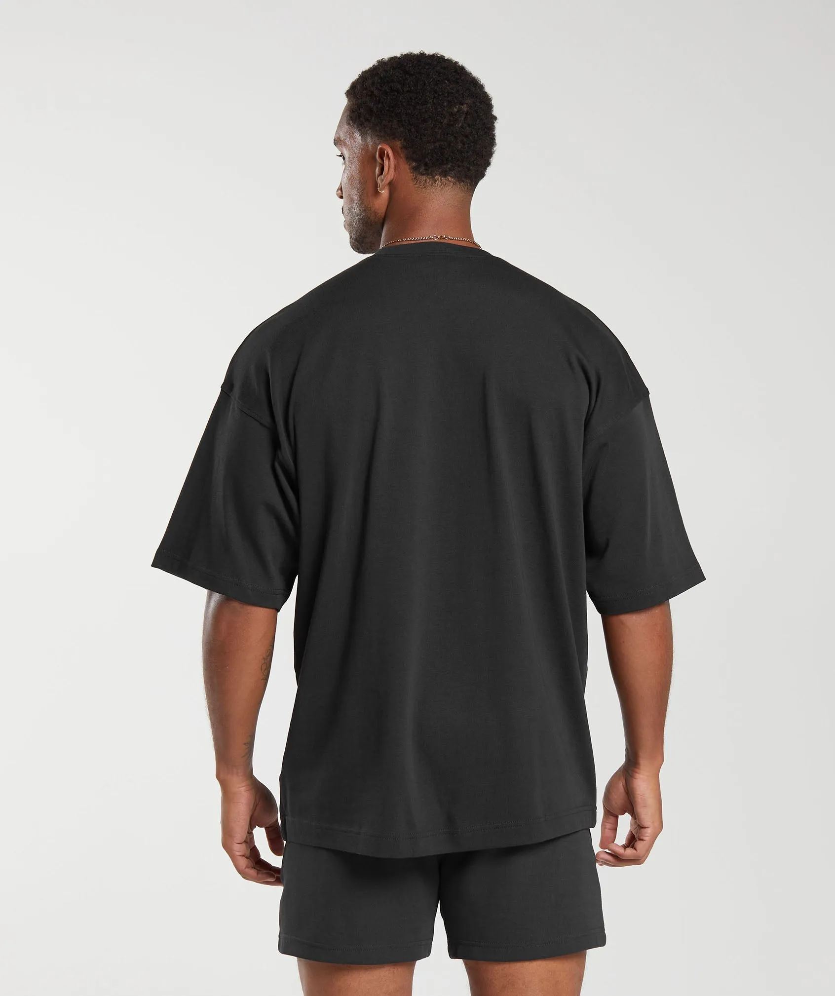 Francis Ngannou Graphic Print Tee in Black - GS Edition