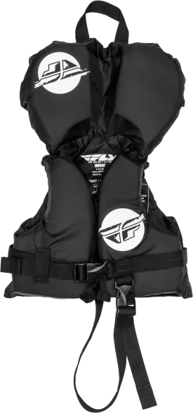 INFANT FLOTATION VEST BLACK/WHITE