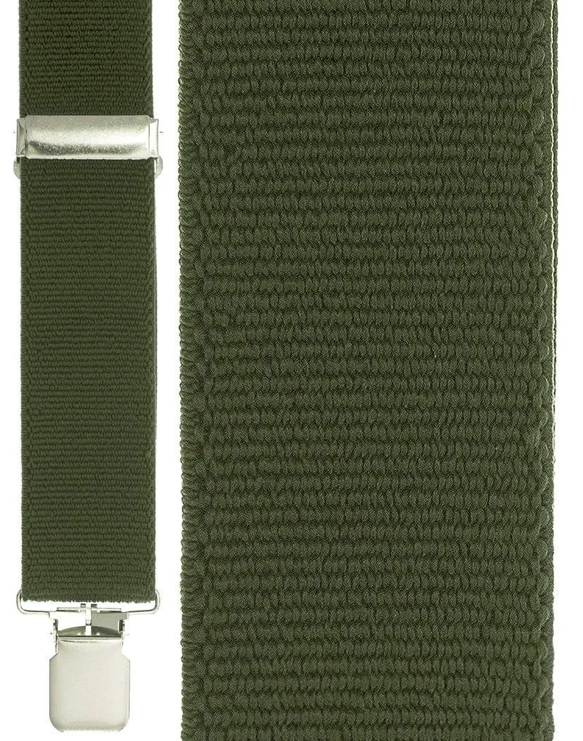 "Olive Terry Casual" Suspenders