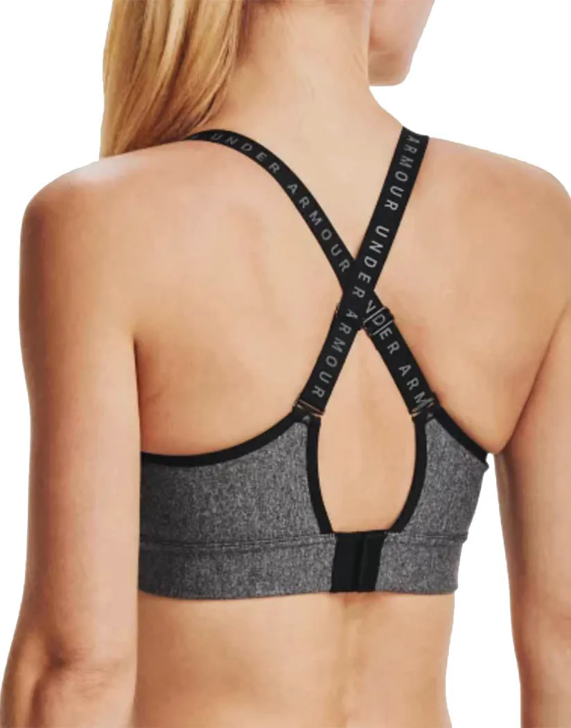 Under Armour Women UA Infinity Mid Heather Cover Sports Bra 1362948
