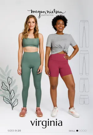 Virginia Leggings - Sewing Pattern | Megan Nielsen