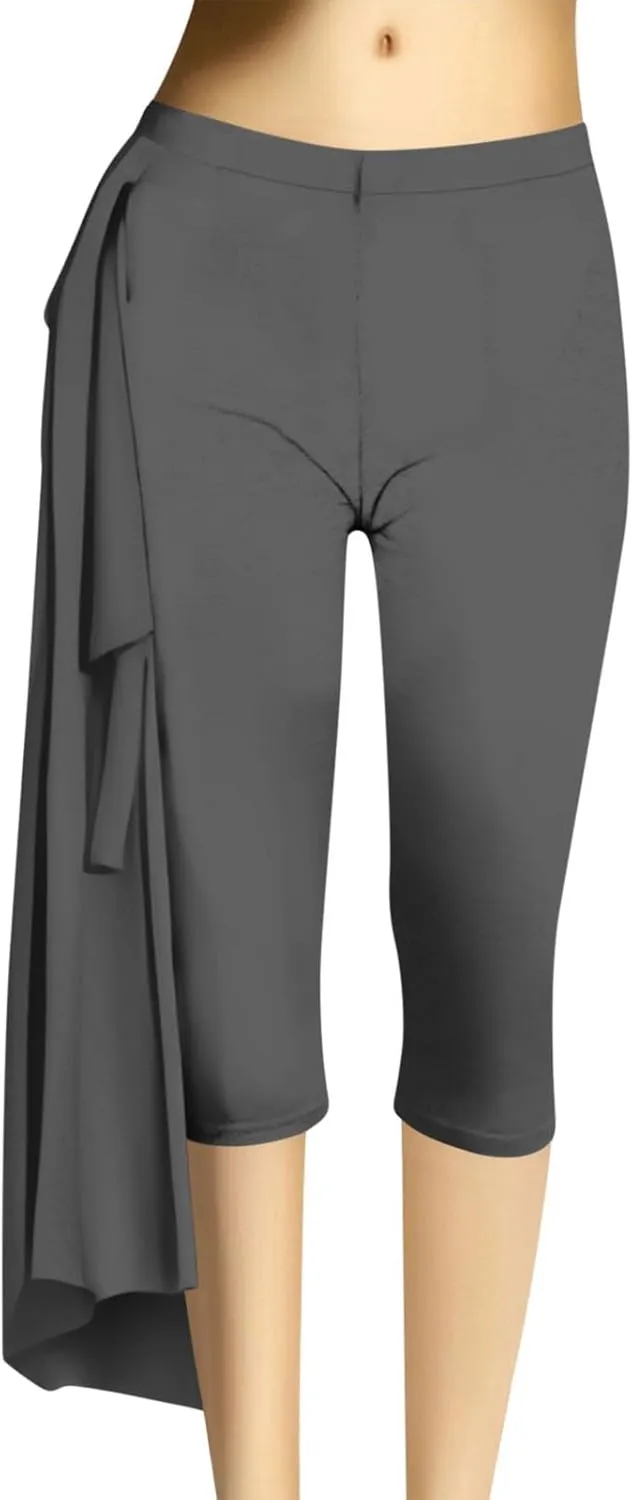 Womens Capris 2025 Summer Dressy Cropped High Waist Yoga Pants Comfortable Stretchy Workout Outfits
